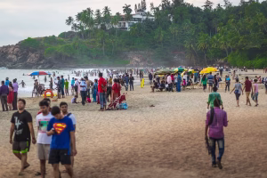Hawa beach Kovalam, Kerala