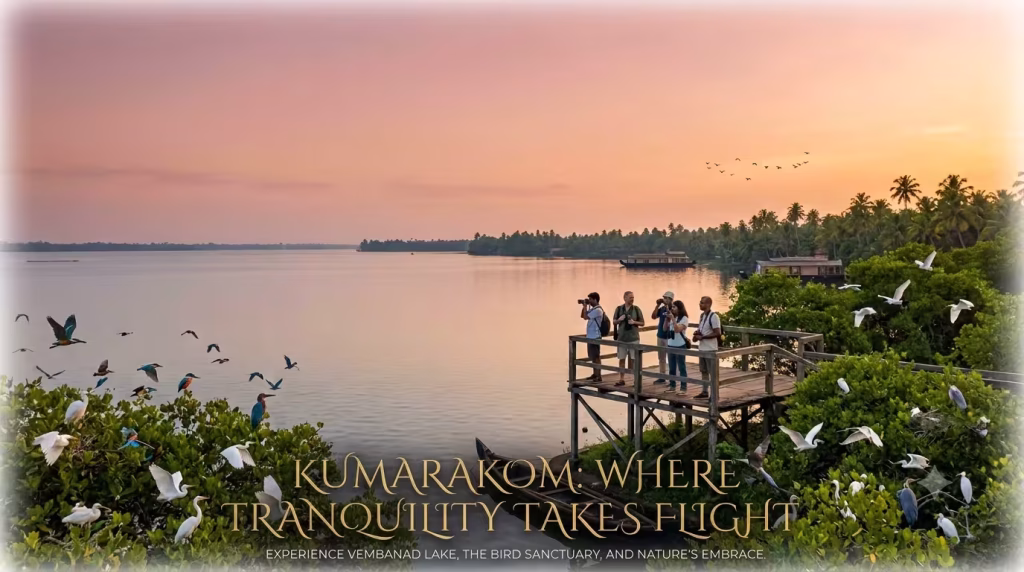 kumarakom backwaters and bird sanctuary